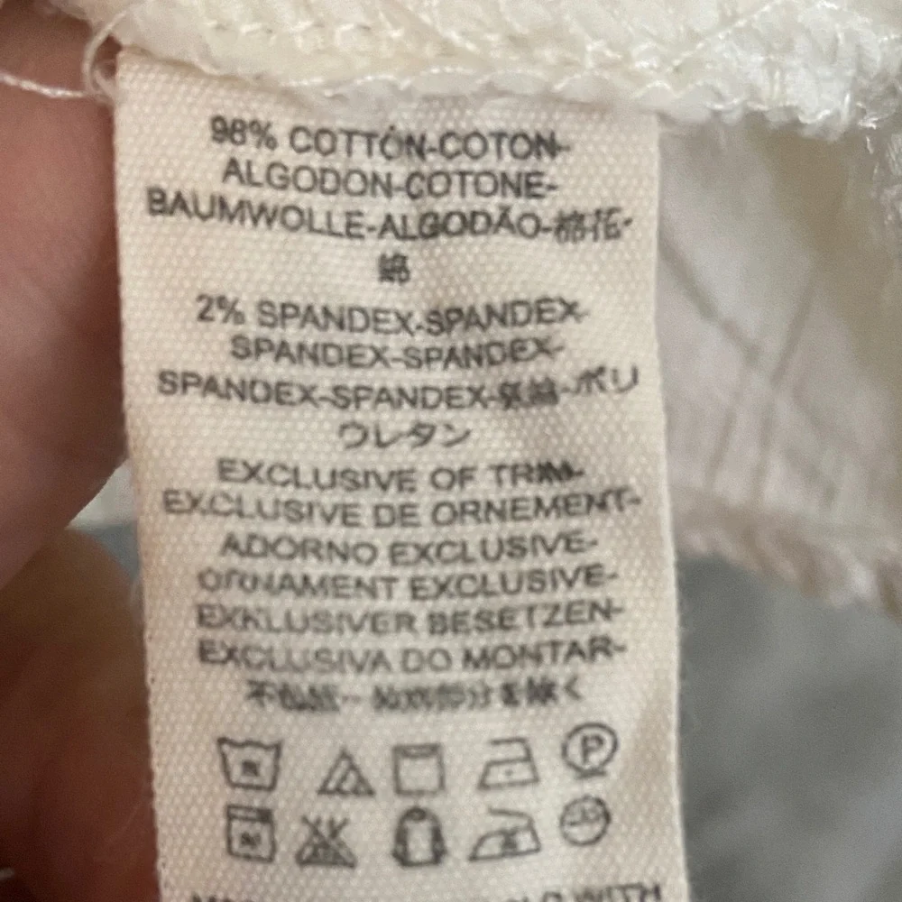 FREE PEOPLE/We The Free Small Cream Button-Up Blouse - Picture 5 of 6